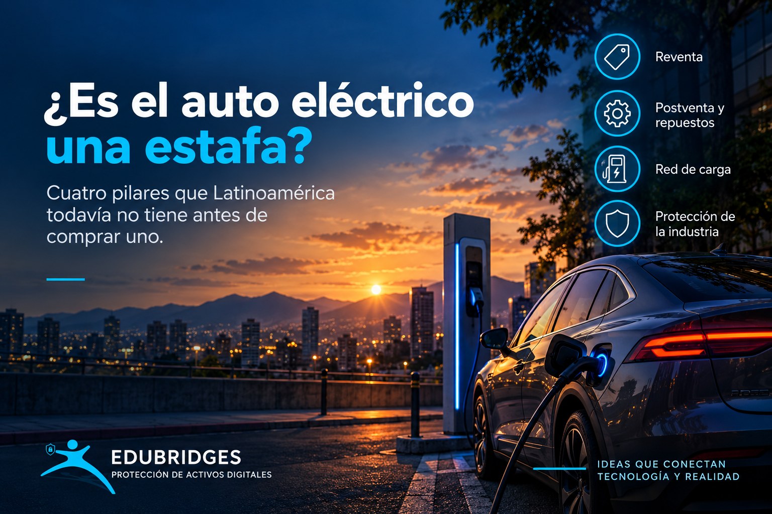 ¿Es el auto eléctrico una estafa? Los cuatro pilares que Latinoamérica todavía no tiene